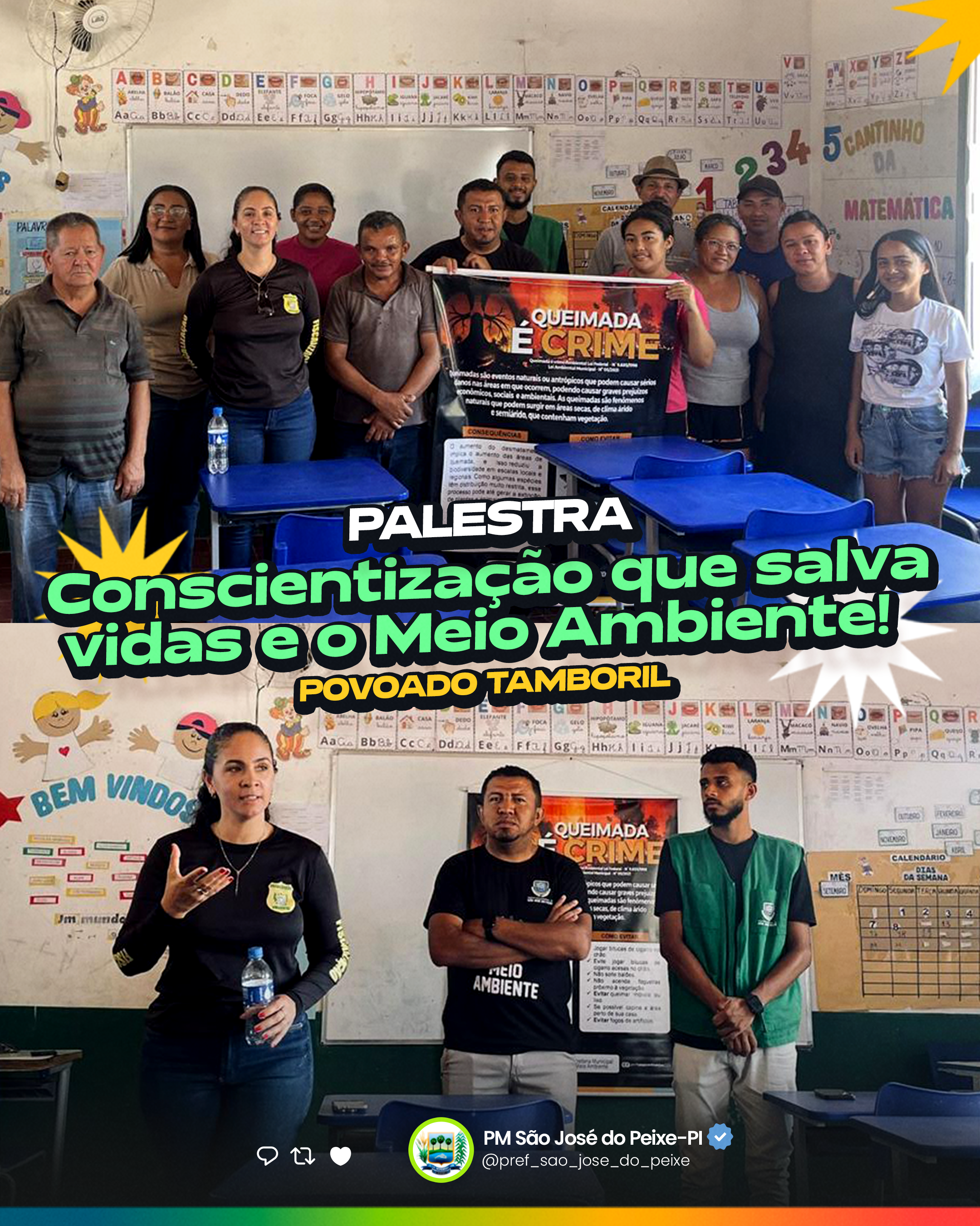 Conscientização que salva vidas e o meio ambiente!